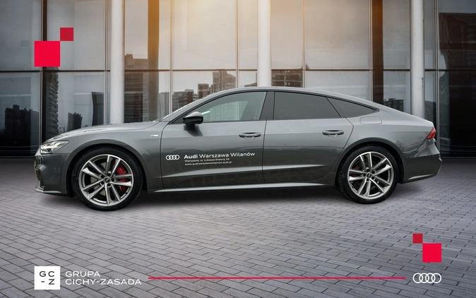 Audi A7 cena 333464 przebieg: 4918, rok produkcji 2023 z Radłów małe 742